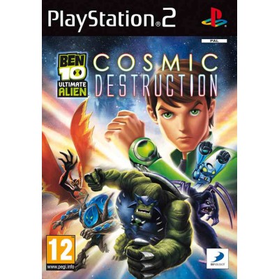 Ben 10 Ultimate Alien Cosmic Destruction [PS2, английская версия]